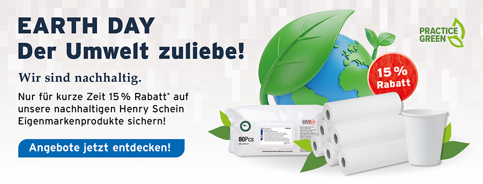 earth day, henry schein, nachhaltig, nachhaltige produkte, umweltfreundlich